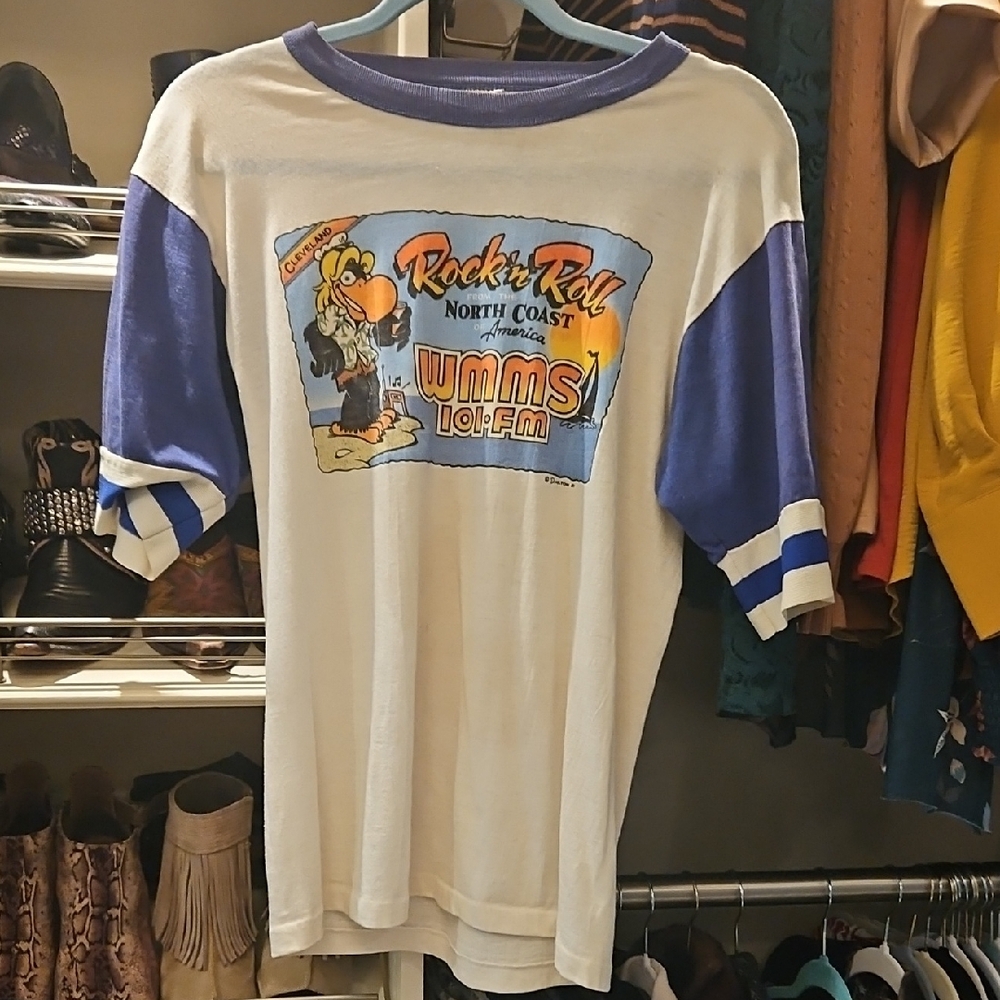 Cleveland WMMS Rock'n'Roll Graphic T-Shirt